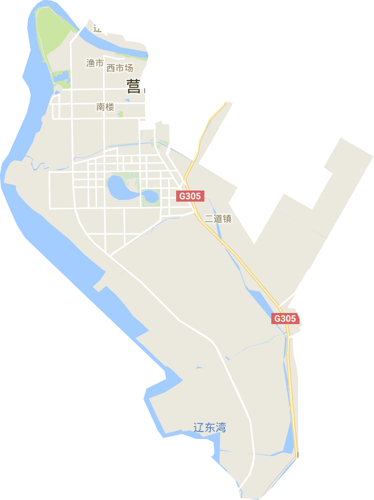 西市区电子地图