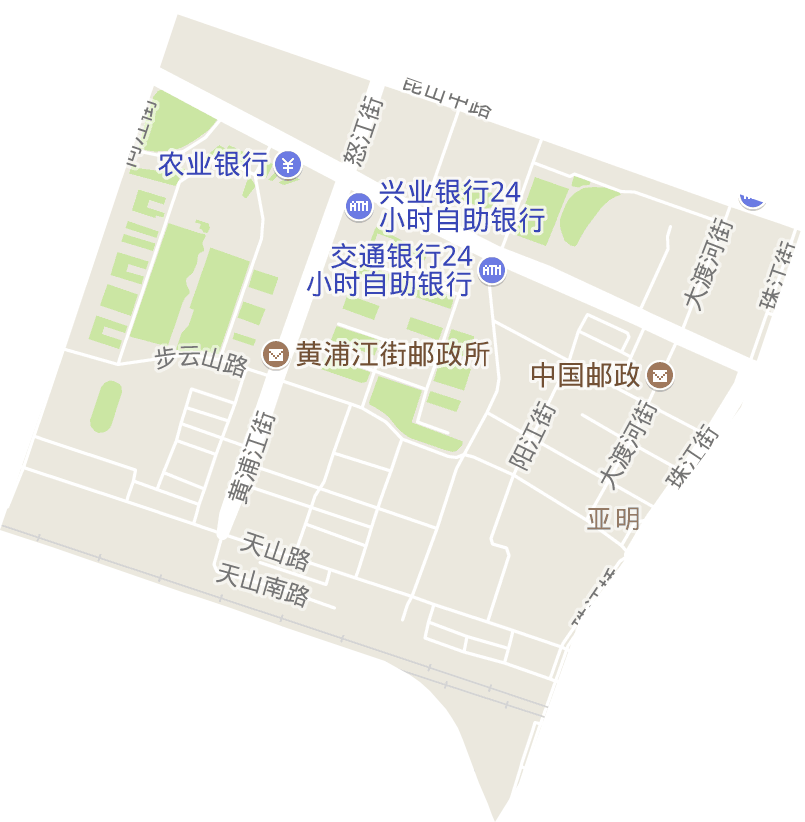 华山街道电子地图