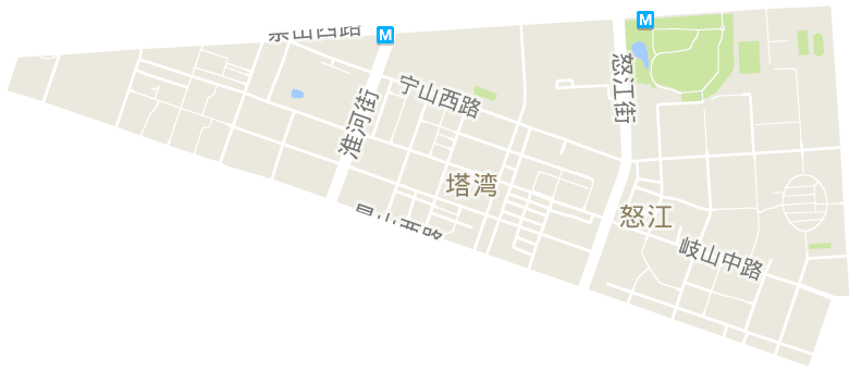 塔湾街道电子地图