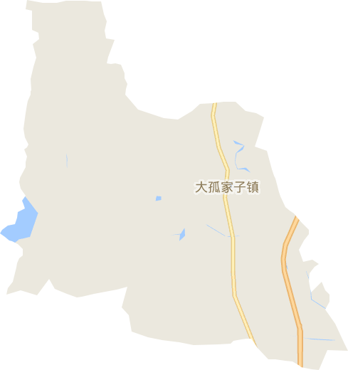 大孤家子镇电子地图