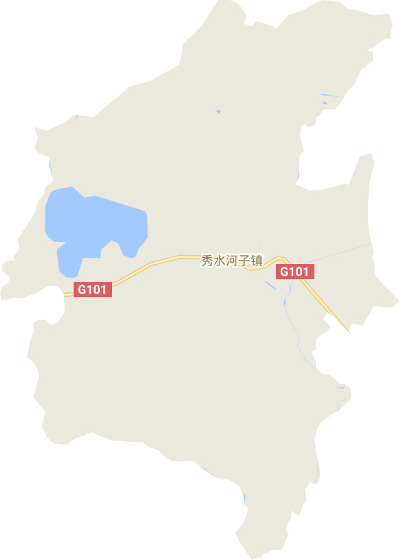 秀水河子镇电子地图