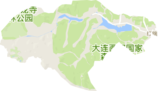 红旗街道电子地图
