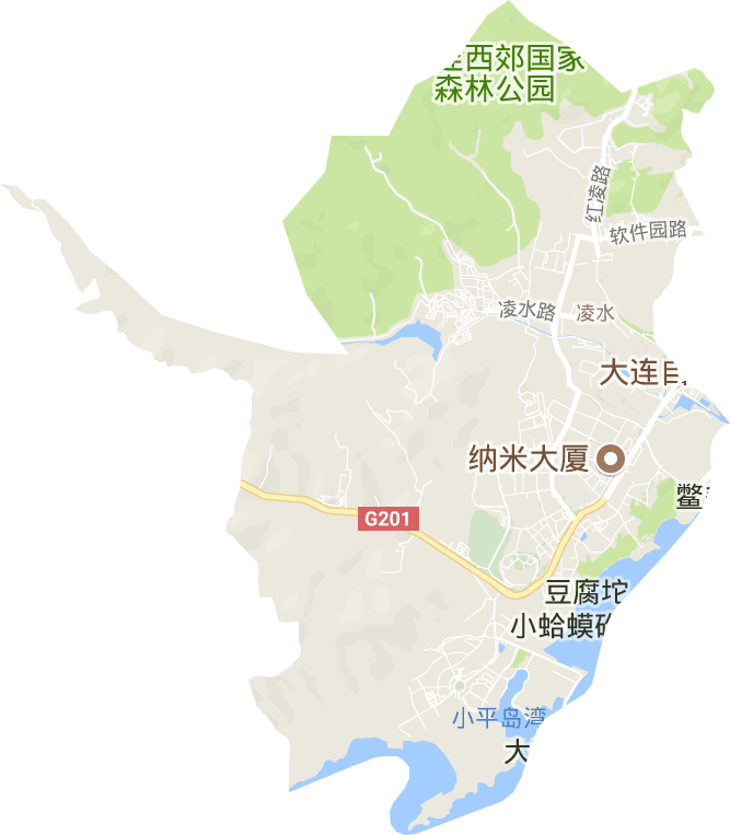 凌水街道电子地图