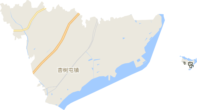 杏树街道电子地图