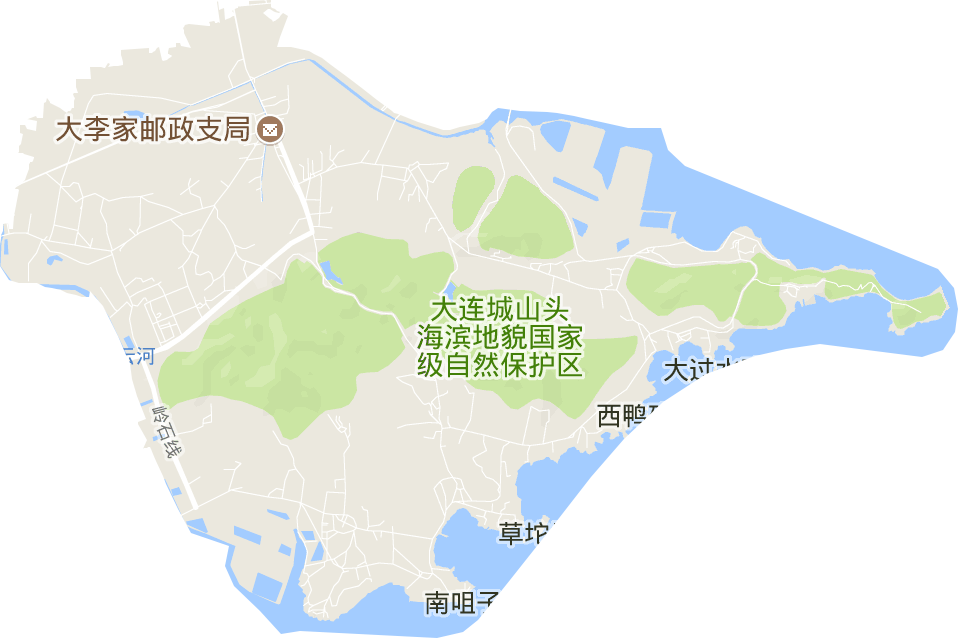 大李家街道电子地图