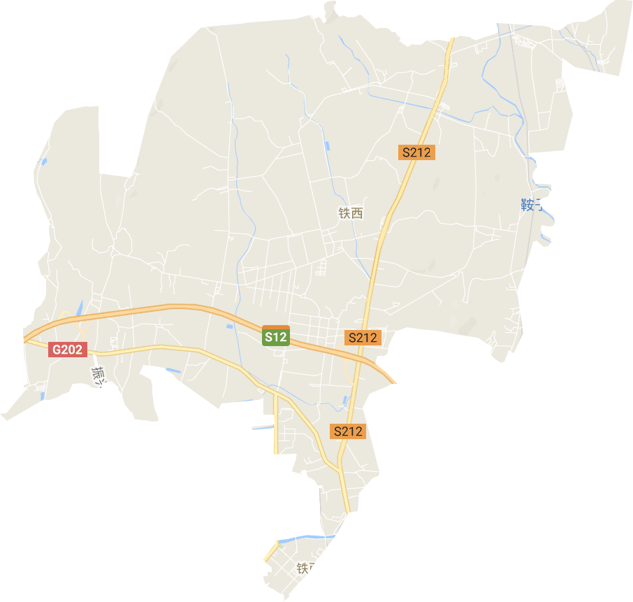 铁西街道电子地图