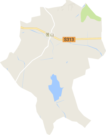 莲山街道电子地图