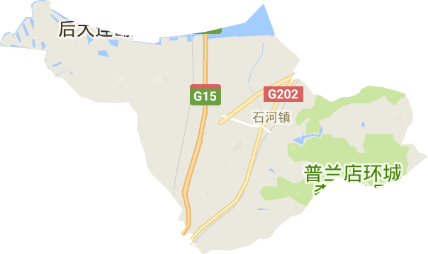 石河街道电子地图