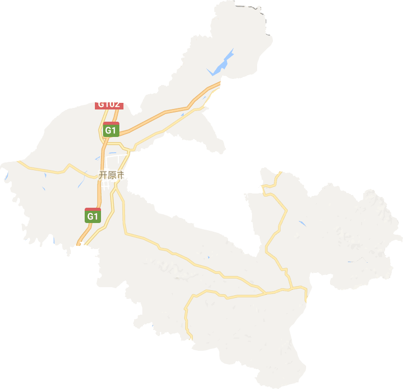 开原市电子地图