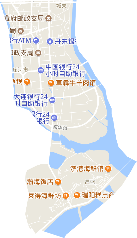 城关街道电子地图