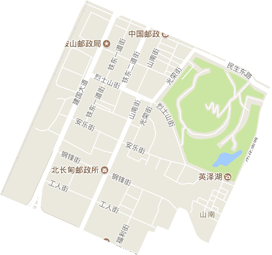 山南街道电子地图