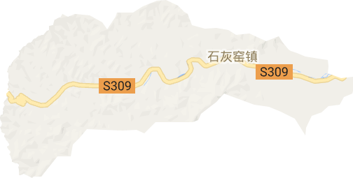 石灰窑镇电子地图