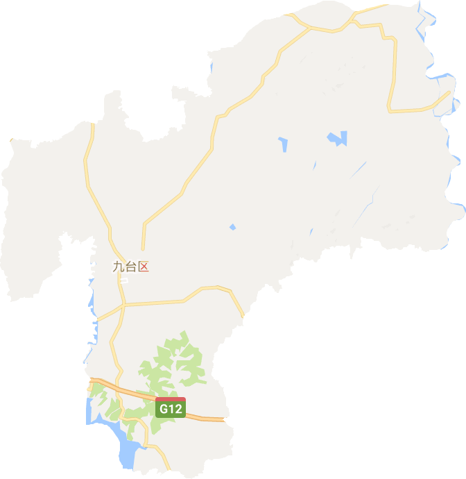 九台区电子地图