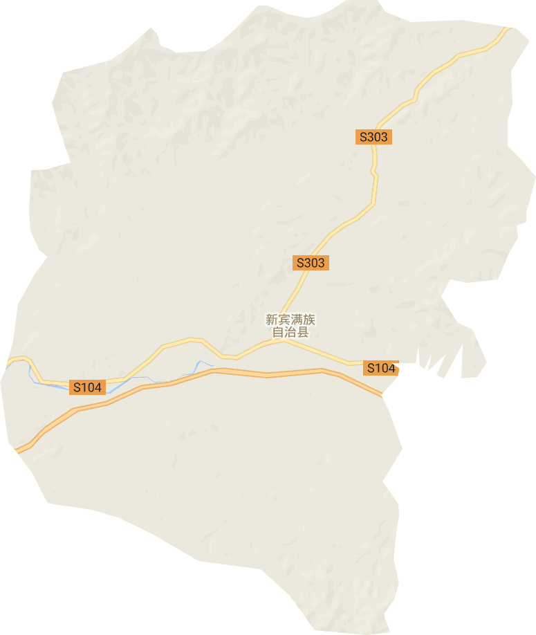 新宾镇电子地图