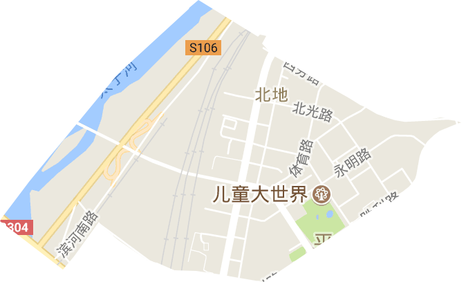 北地街道电子地图