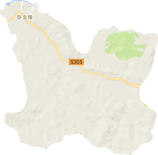 卧龙街道电子地图