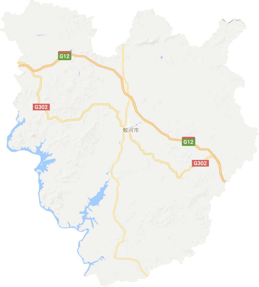 蛟河市电子地图