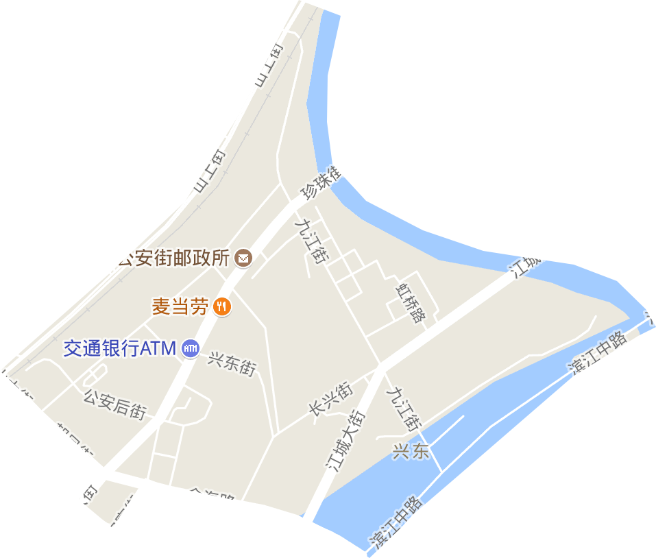 兴东街道电子地图