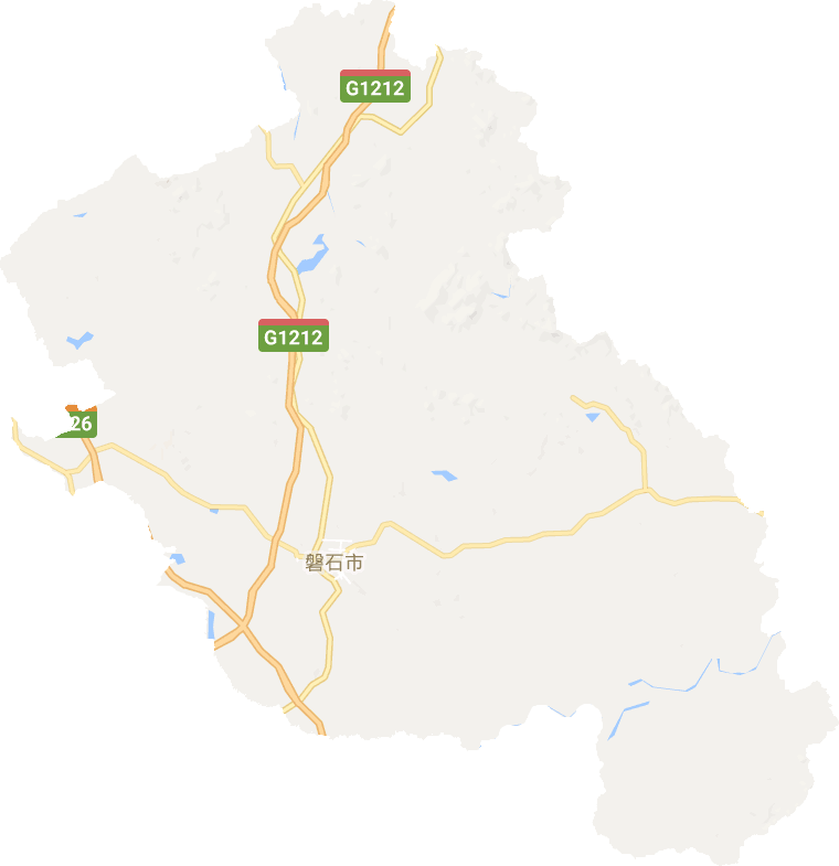 磐石市电子地图