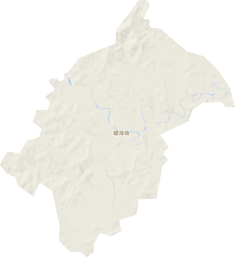硼海镇电子地图