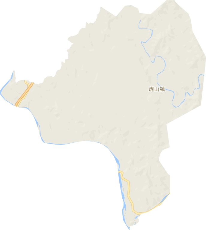虎山镇电子地图