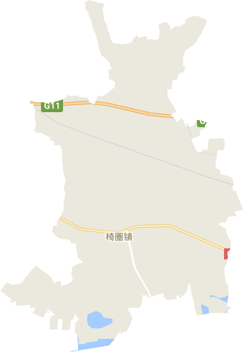椅圈镇电子地图