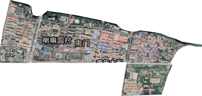 南门街道卫星图