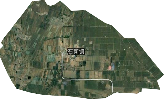 石新镇卫星图