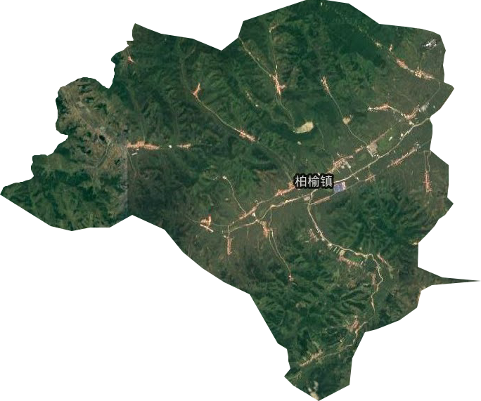 柏榆镇卫星图