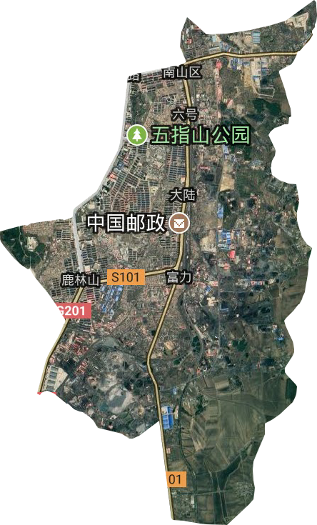 南山区卫星图