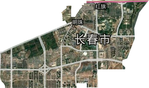明珠街道卫星图