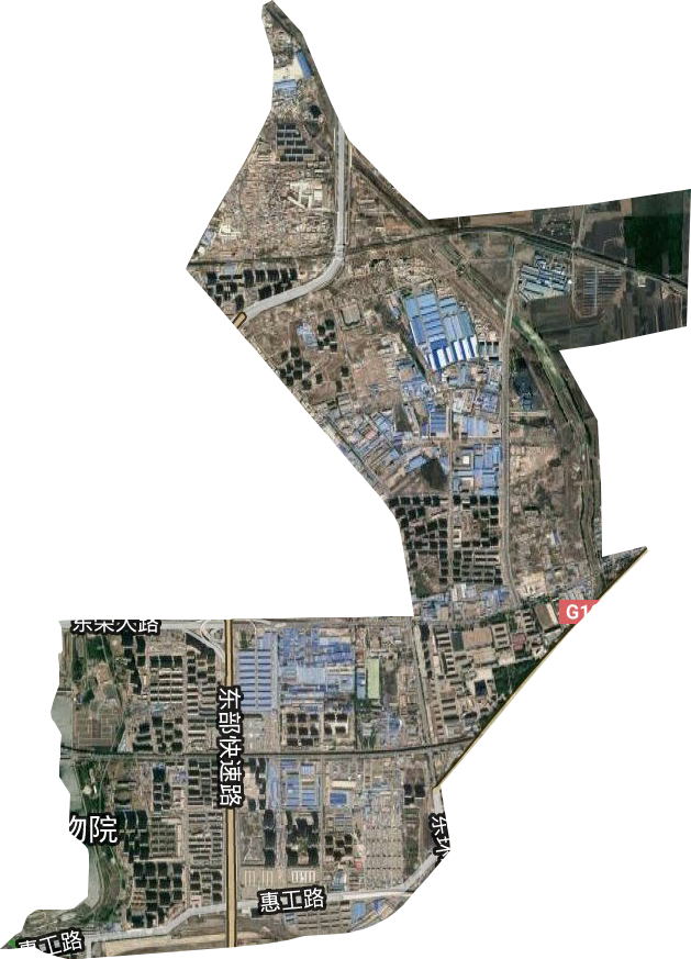 远达街道卫星图