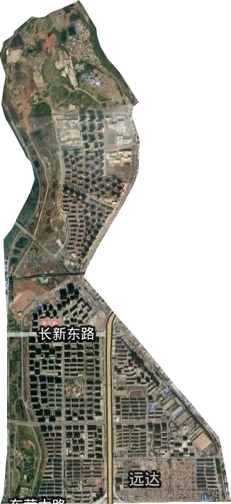 八里堡街道卫星图