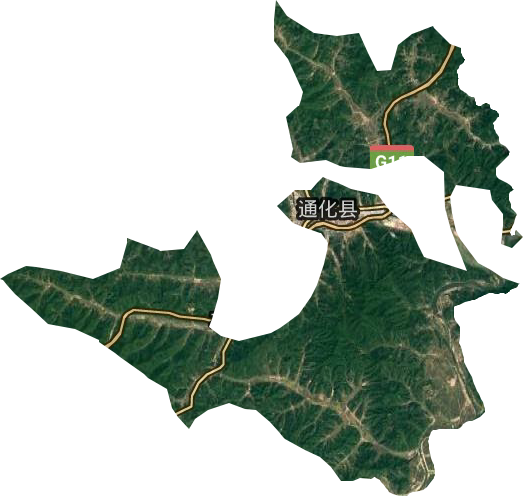 快大茂镇卫星图