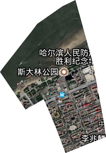 通江街道卫星图
