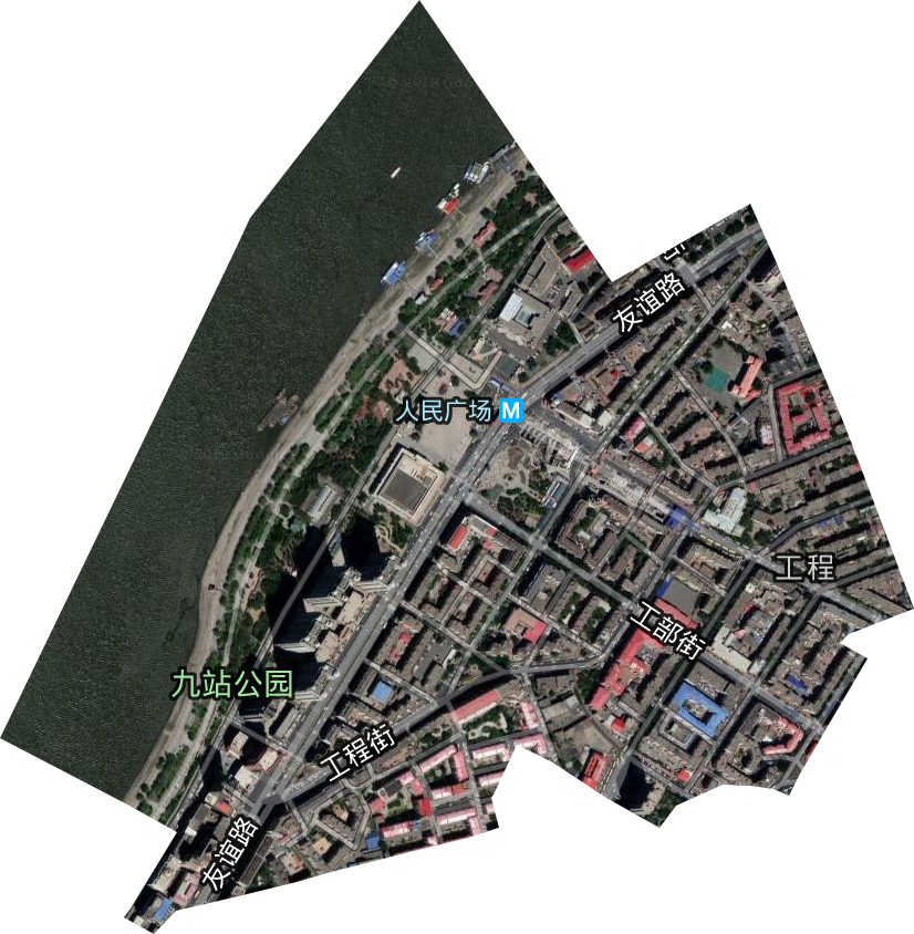 工程街道卫星图