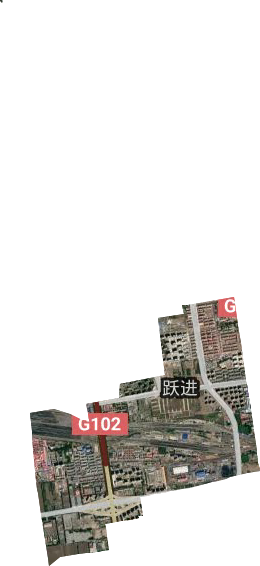 跃进街道卫星图