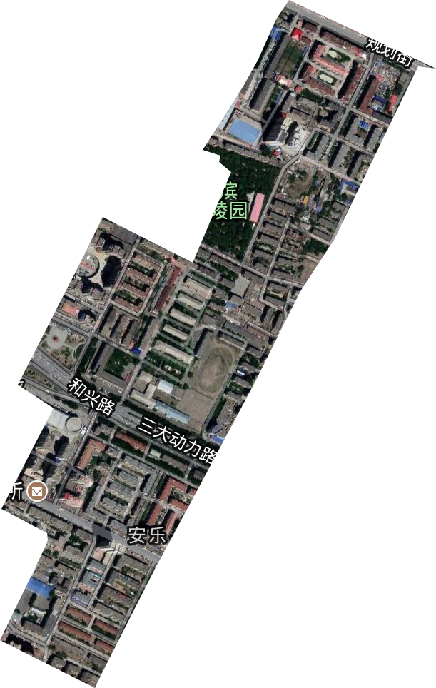 安乐街道卫星图