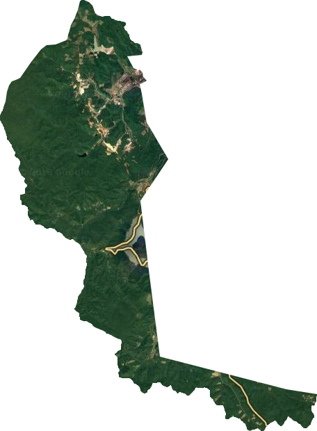 西山街道卫星图