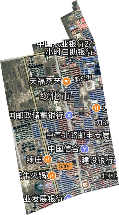 大有办事处卫星图