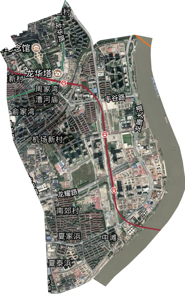 龙华街道卫星图
