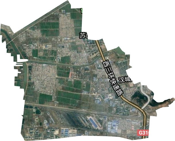 苏山街道卫星图