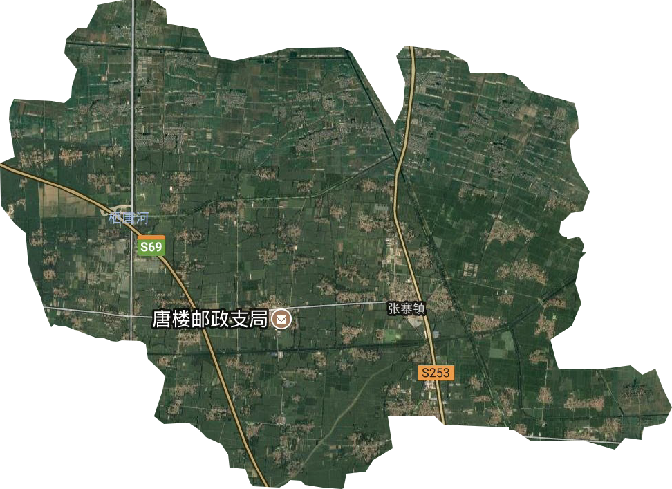 张寨镇卫星图