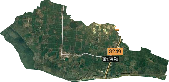 新店镇卫星图
