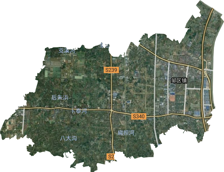 邹区镇卫星图