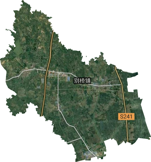 别桥镇卫星图