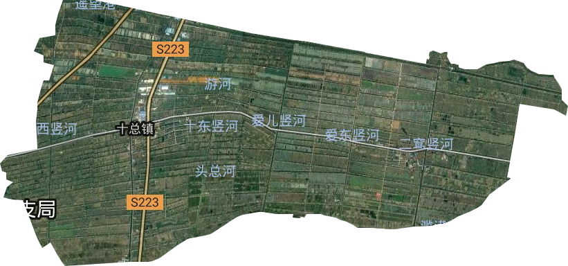 十总镇卫星图