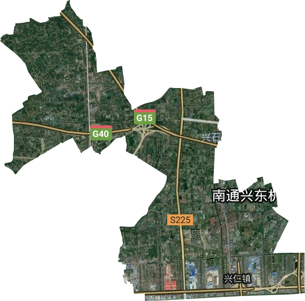 兴仁镇卫星图