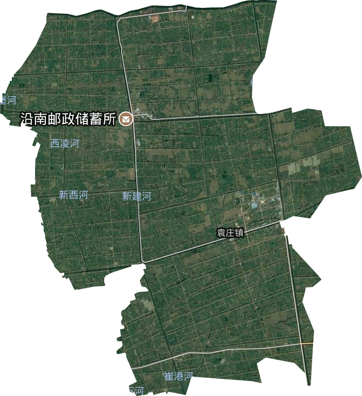 袁庄镇卫星图