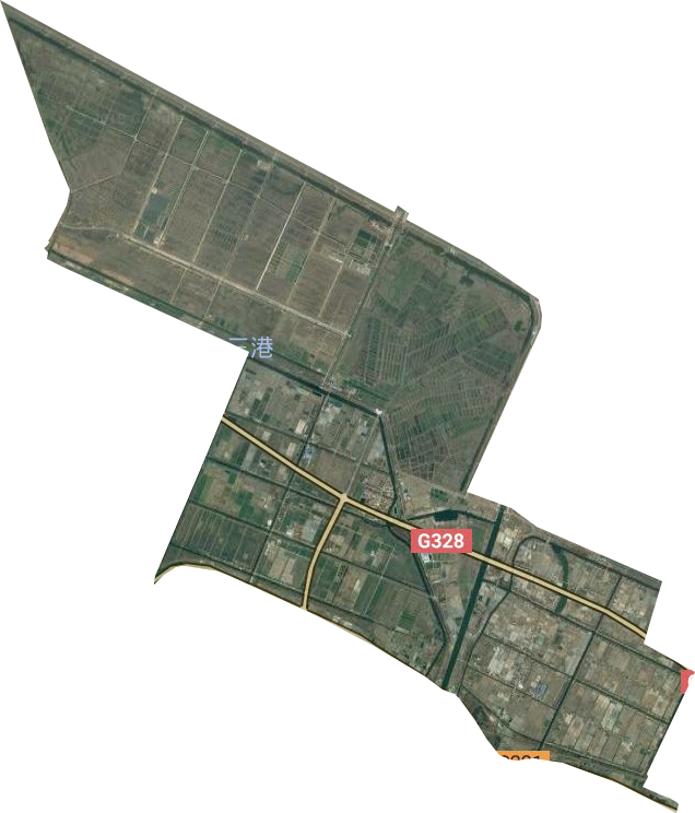 南通外向型农业综合开发区卫星图